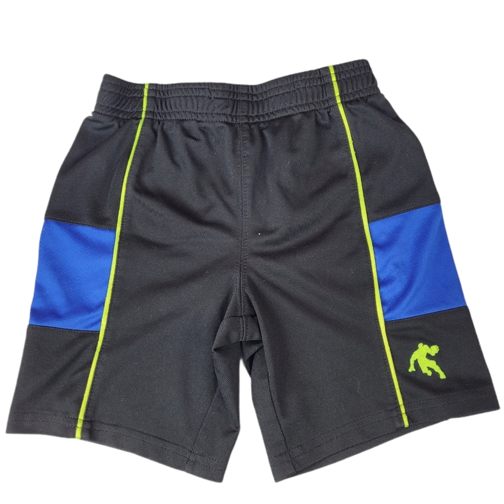 5/$20 AND1 Kids Black and Blue Shorts Size 3